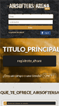Mobile Screenshot of airsoftersarena.com